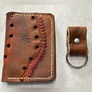 Rawlings Baseball Glove Bifold Front Pocket Wallet Vida Blue A’s Royals Giants